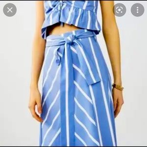 Maje top and skirt suit.